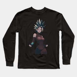 Dystopia Poster Caulifla Long Sleeve T-Shirt